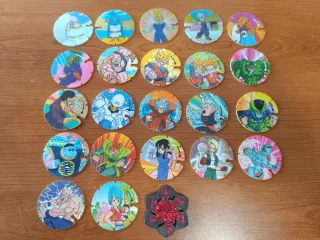 Lote de 23 Tazos Dragon Ball Z
