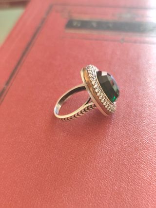Anillo de cóctel plata 925