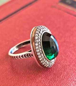 Anillo de cóctel plata 925