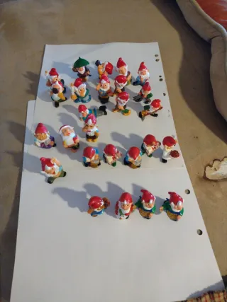 26 Gnomi Kinder Vintage