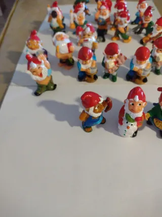 26 Gnomi Kinder Vintage
