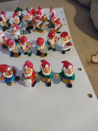 26 Gnomi Kinder Vintage