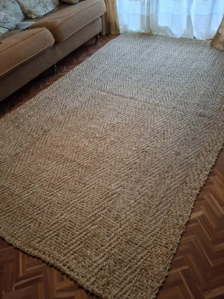 Alfombra Yute Natural 3x1.50m