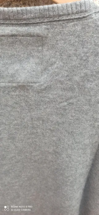 Jersey Desigual Patchwork Gris