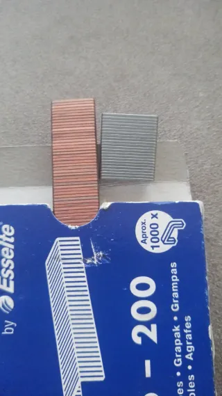 Grapas Petrus 23/6 - 200 para grapadora pequeña.