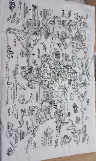 Fundas de almohadas para colorear con rotuladores