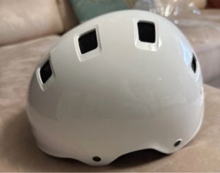 Casco blanco Oxelo patines/patinete/skate