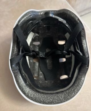 Casco blanco Oxelo patines/patinete/skate