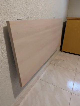 Mesa escritorio plegable madera