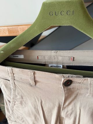 Pantalones Cargo Beige Jack & Jones