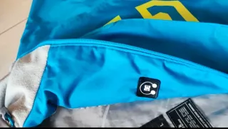 Giacca DC Blu da neve con Cappuccio