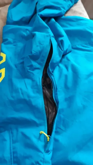 Giacca DC Blu da neve con Cappuccio