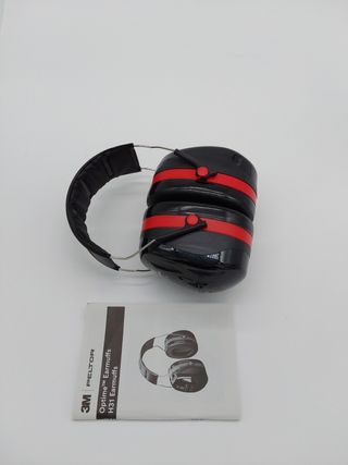 3M Peltor Optime III H540A-411-SV - Cuffie protettive, Protettori acustici, SNR: 35 dB, Opere di costruzione, Aeroporto