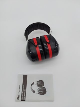 3M Peltor Optime III H540A-411-SV - Cuffie protettive, Protettori acustici, SNR: 35 dB, Opere di costruzione, Aeroporto