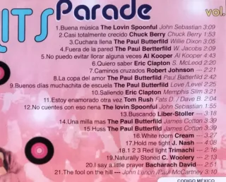 9 CDs Rock: Clapton-Beatles-Waters-Amaral-Turner