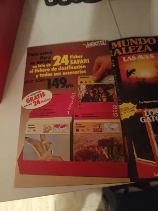 Fichas Safari Vintage