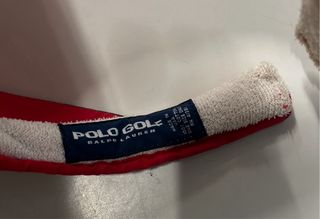 Visiera Polo Ralph Lauren Rossa
