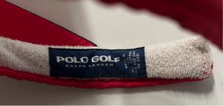 Visiera Polo Ralph Lauren Rossa