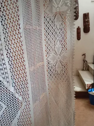 Colcha ganchillo artesanal