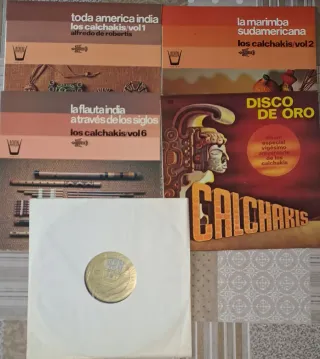 Lote 5 Vinilos Los Calchaquis.