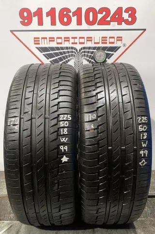 4UD 225 50 18 W CONTINENTAL RUEDA AL 90% VIDA UTIL