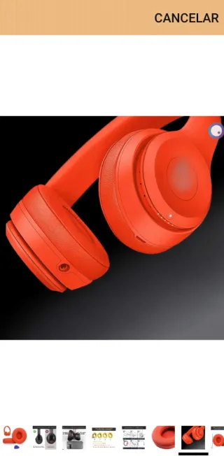 Cuscinetti Beats rossi