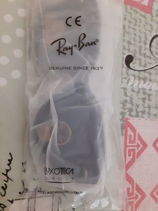 Gafas sol Ray Ban negras RB 2186 a estrenar