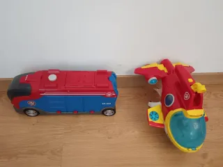 Patrulla Canina Vehículos y Helicóptero