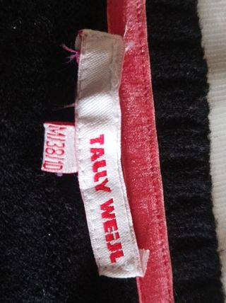 Maglione Tally Weijl Scollo Ampio Nero M