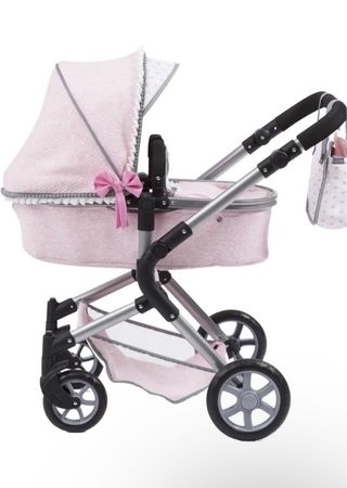 Carrito Muñecas Claudio Reig Rosa