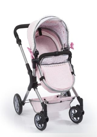 Carrito Muñecas Claudio Reig Rosa