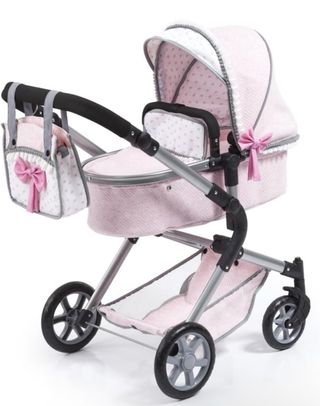 Carrito Muñecas Claudio Reig Rosa