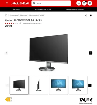 Monitor AOC 24 - I2490VXQ/BT