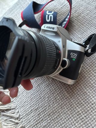 Cámara Analógica Canon EOS 500 N + Bolso