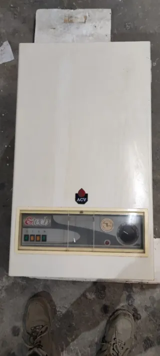 Caldera ACV Eléctrica Beige/Blanca