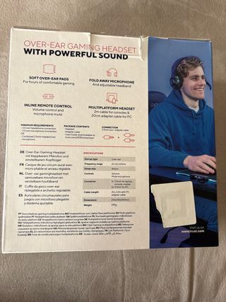 Auriculares Gaming Trust Multiplataforma