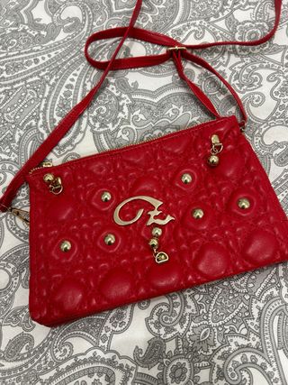 Bolso Zingara Rojo y Dorado