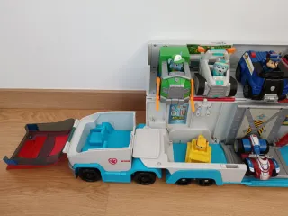 Camión Patrulla Canina con Sonido y Vehículos