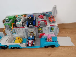 Camión Patrulla Canina con Sonido y Vehículos