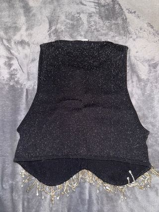 Conjunto Top y Falda Lentejuelas