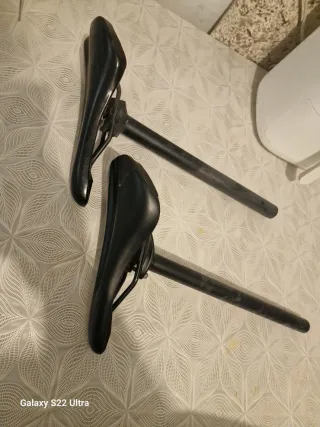 Sillín Specialized y Tija