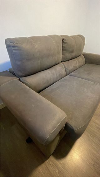 Sofá Cama Matrimonio Gris Oscuro