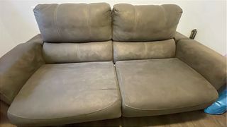 Sofá Cama Matrimonio Gris Oscuro