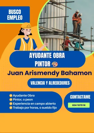 Busco empleo (Ayudante Obra)