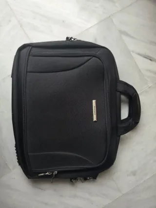 Maletín para portátil negro