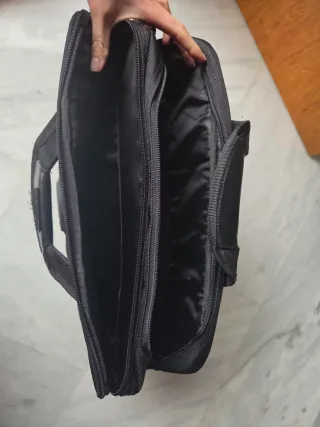 Maletín para portátil negro