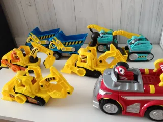 Patrulla Canina, Equipo Rubble por Unidad