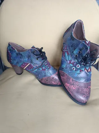 Botines de mujer multicolor