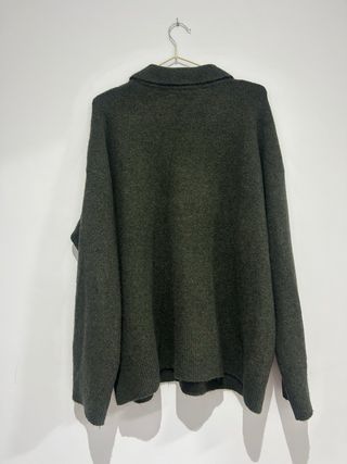 Jersey Zara verde militar talla M. No usado.