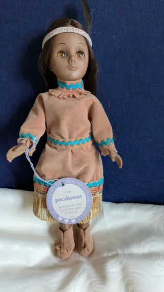 Bambola Effanbee Pocahontas vintage